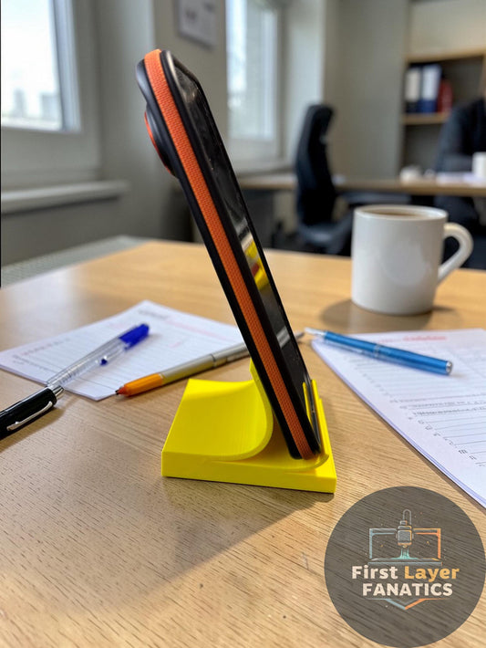 Sticky Note Phone Stand, Minimalist Phone Holder, Desk Phone Stand, Cute Phone Holder, iPhone Stand, Pixel Stand, 3D Printed