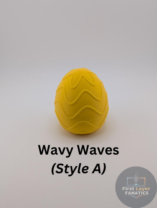 Giant Easter Egg Toy Surprise |4 Mystery Flexi Toys | Jumbo 3D Printed Egg | Kids Easter Basket Filler Gift