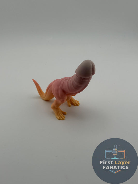Dickasaurus Dinosaur Statue, Funny Mature Desk Decor, Adult Gag Gift, Novelty Dinosaur Sculpture, Conversation Starter, Funny Decor