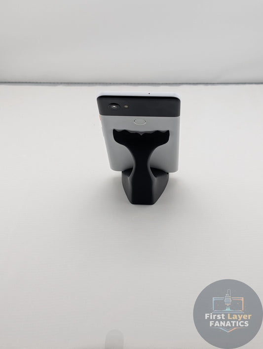 Whale Tail Phone Stand | Nautical Cell Phone Holder for Desk, Minimalist Ocean Decor, 3D Printed Marine Biology Gift, Coastal Home Art