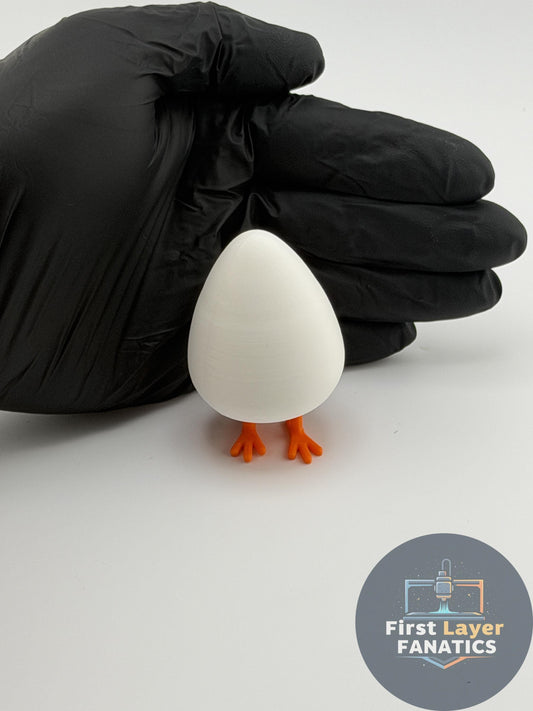 Eggs With Legs Fidget Clicker, ASMR Desk Toy, 3D Printed Clicker Toy, Funny Desk Gadget, Office Fidget Toy, Unique Gift, Egg Desk Toy