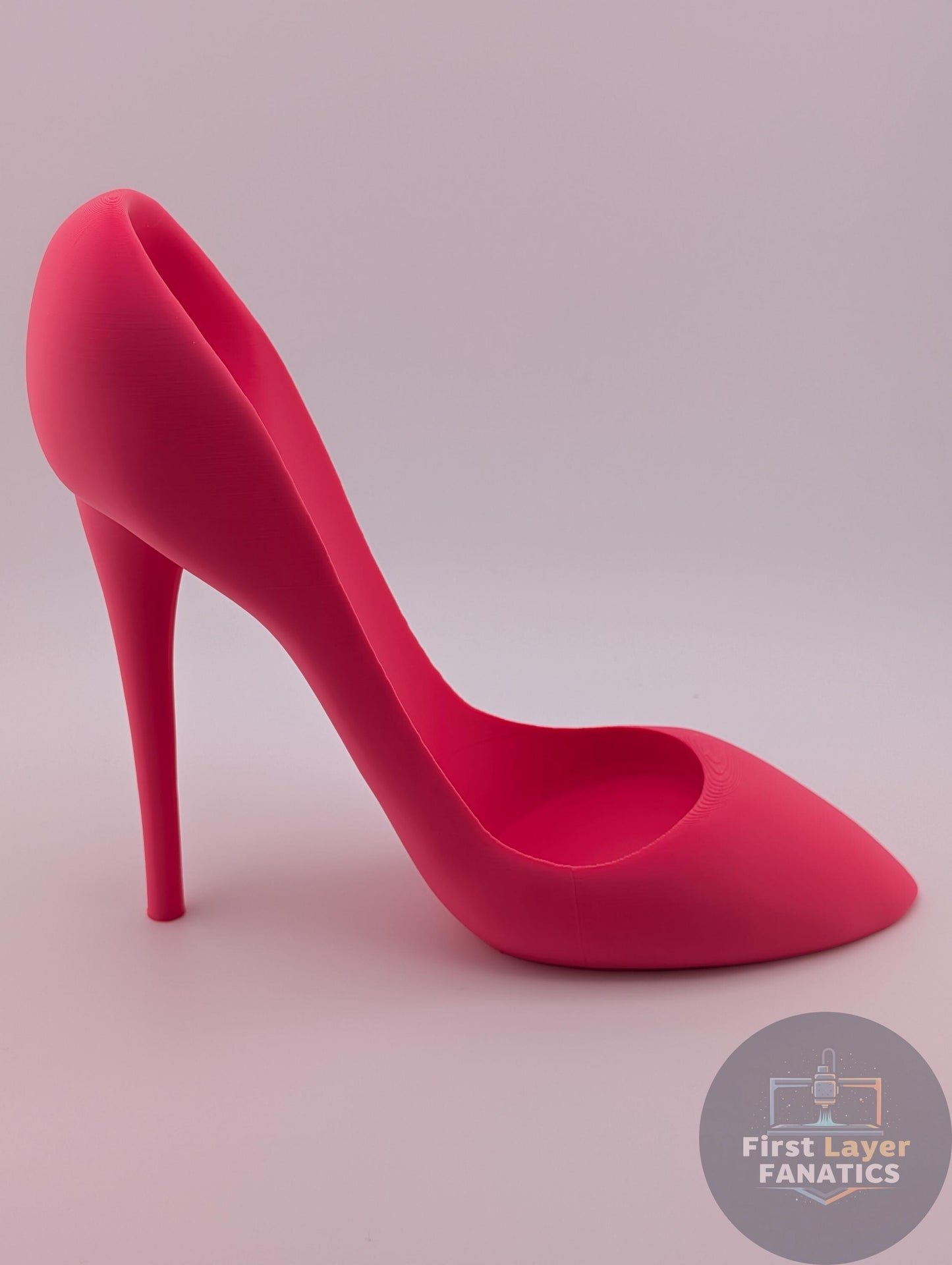 3D Printed High Heel Wine Bottle Holder – Stiletto Bottle Stand Holder | 20+ Colors