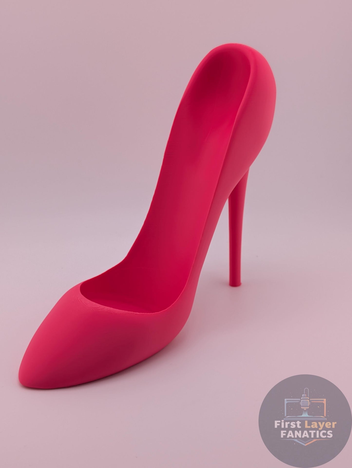 3D Printed High Heel Wine Bottle Holder – Stiletto Bottle Stand Holder | 20+ Colors