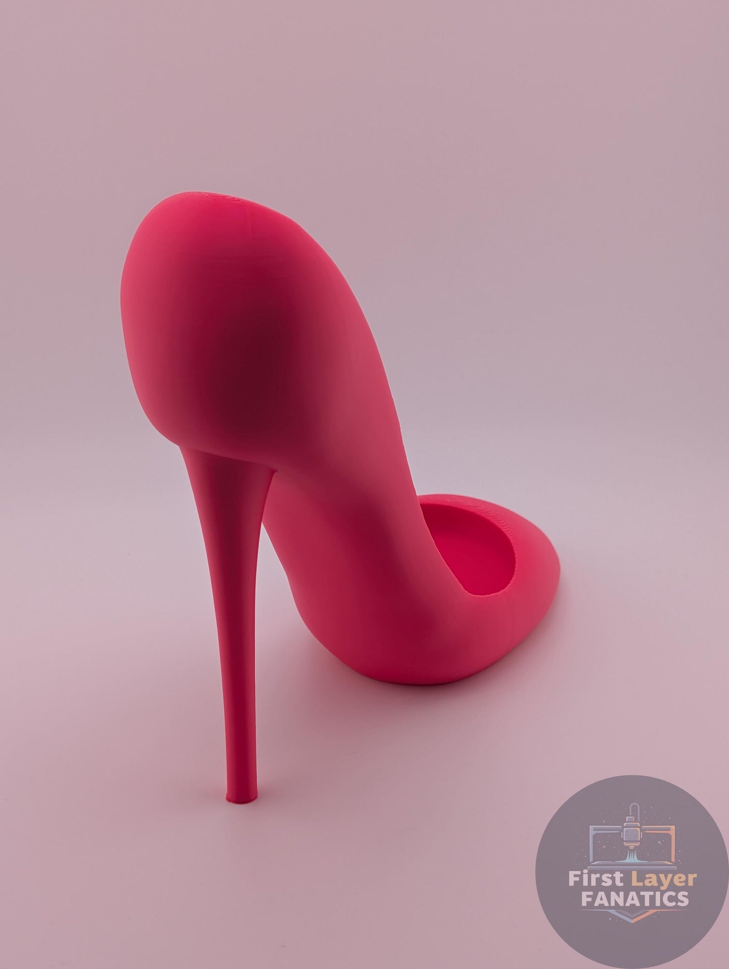3D Printed High Heel Wine Bottle Holder – Stiletto Bottle Stand Holder | 20+ Colors