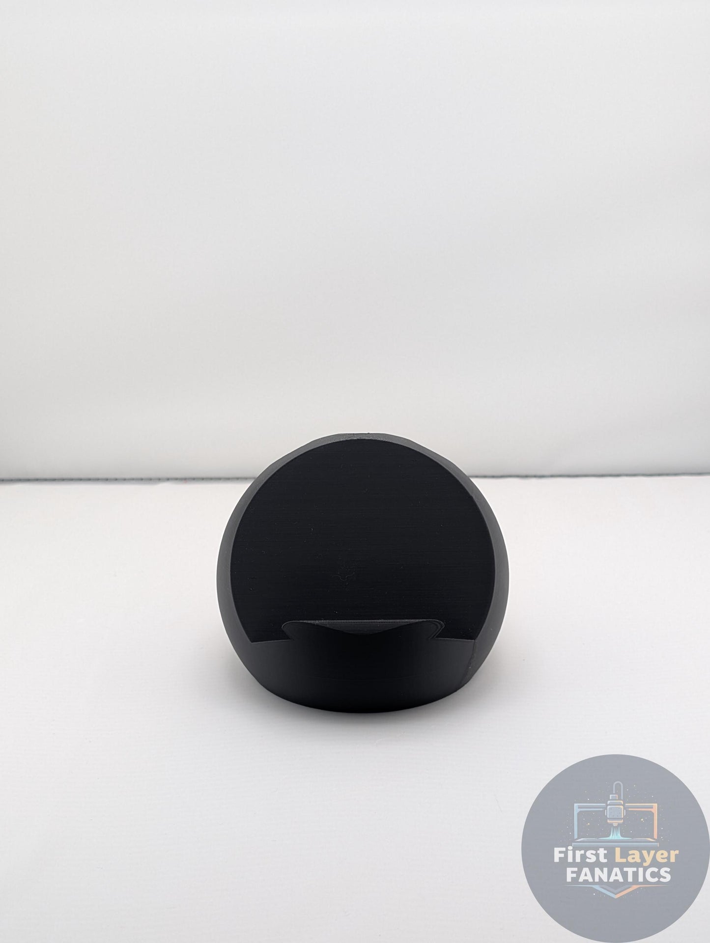 Bowling Ball Desk Organizer Phone Stand | Multifunctional Pen Pencil Holder | Business Card Stand | Office Desk Accessory | 3D Printed