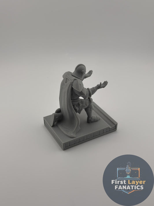 Spartan Pen Holder Desk Organizer, Warrior Desk Decor, 3D Printed Spartan Statue, Office Desk Accessory, Gift for History Lovers