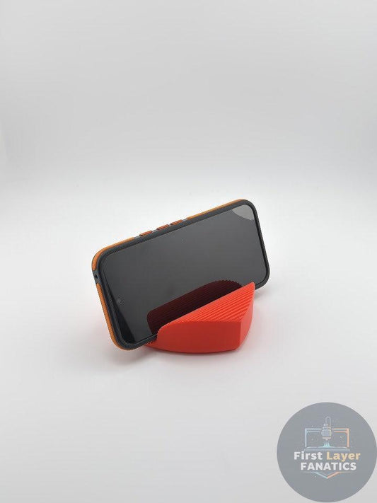 Heart Phone Stand for Desk | Valentine's Day Tech Gift | Custom Color Smartphone Holder | Unique Anniversary Gift for Her | 3D Printed Decor