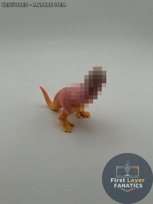 Dickasaurus Dinosaur Statue, Funny Mature Desk Decor, Adult Gag Gift, Novelty Dinosaur Sculpture, Conversation Starter, Funny Decor