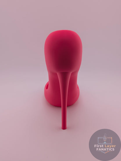 3D Printed High Heel Wine Bottle Holder – Stiletto Bottle Stand Holder | 20+ Colors