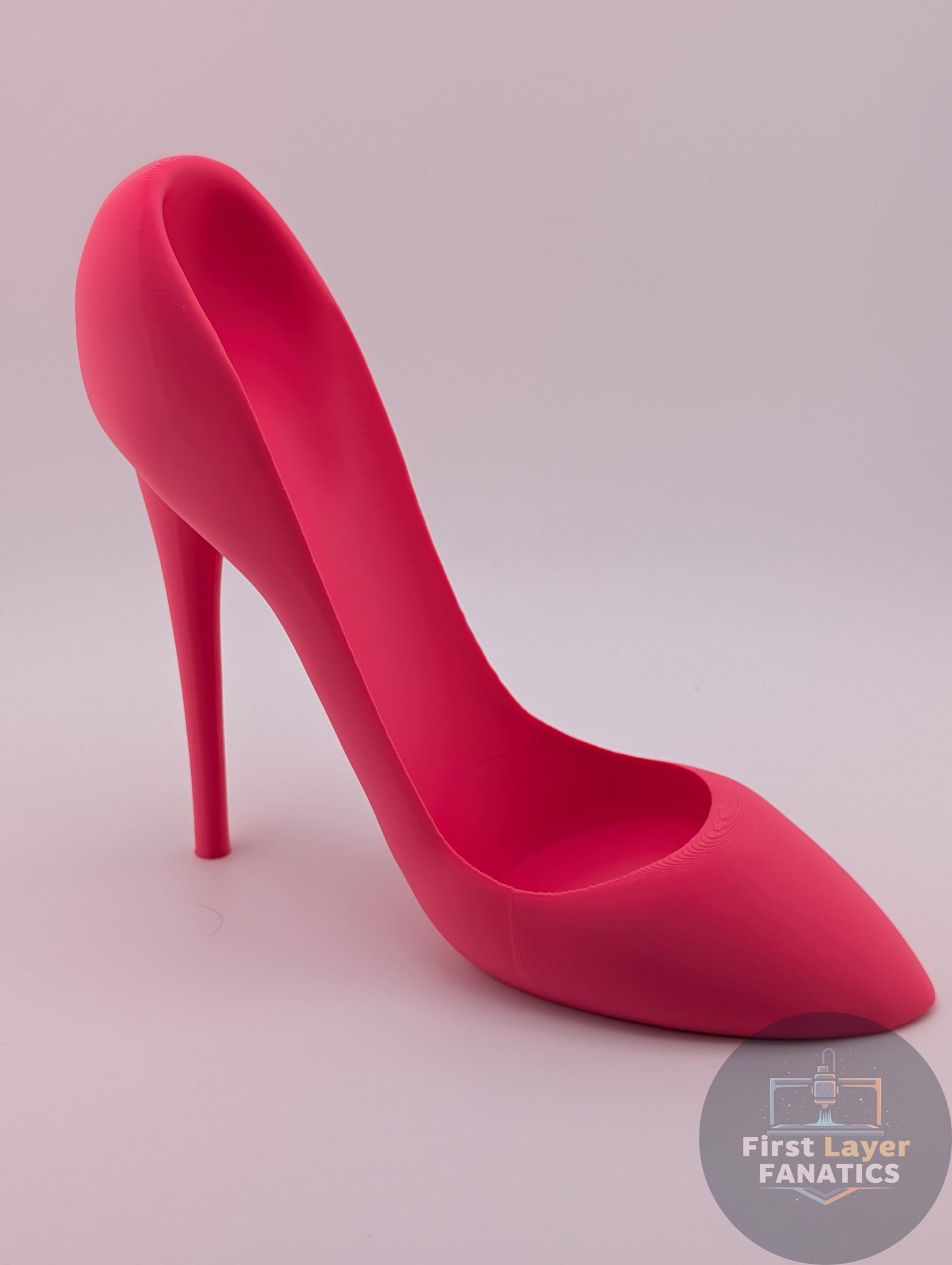 3D Printed High Heel Wine Bottle Holder – Stiletto Bottle Stand Holder | 20+ Colors